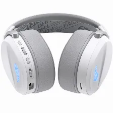 Audífonos Asus Rog Rog Pelta Diadema, Inalámbrico Y Alámbrico, Usb, Bluetooth, Blanco
